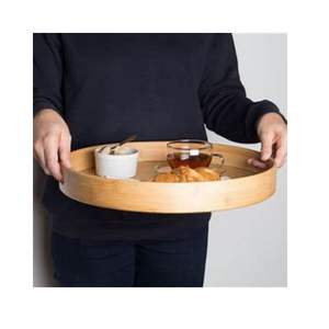 Plateaux de service en bois plats de taille personnalisée Organisateur de qualité supérieure pour les aliments Surface en bois durable pour garder les aliments propres - Product Image 1