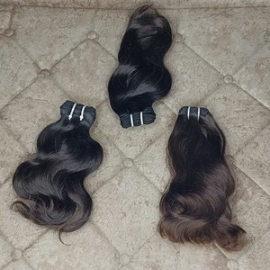 Extensions de cheveux humains naturels de qualité supérieure Indien Remy Bundles de cheveux humains de qualité supérieure de style vague naturelle de haute qualité - Product Image 2
