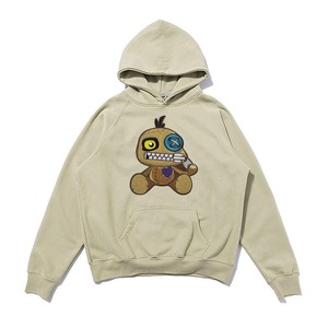 Conjunto de Sudadera con Capucha y Pantalones Deportivos de Chenilla Extra Grandes Unisex para Invierno, Personalizados con Impresión y Bordado, con Logotipo Propio - Product Image 5