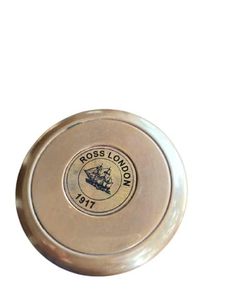 |   Brújula de Latón Antigua con Estuche de Cuero, Brújula de Estilo Antiguo, Suministro Personalizado OEM ODM - Product Image 4