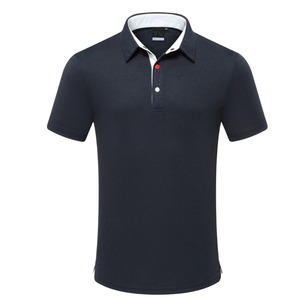 เสื้อเชิ้ตผู้ชายผ้าถักเนื้อแน่น ระบายอากาศได้ดี ป้องกันรอยยับ ผ้าฝ้าย 100% ปักลาย - Product Image 1