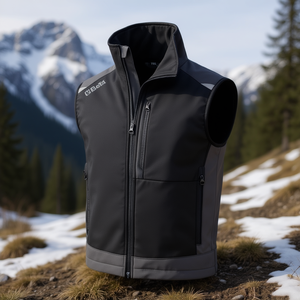 Chaleco de Trabajo Softshell para Niñas con Grafeno, Abrigos y Prendas de Exterior - Product Image 3