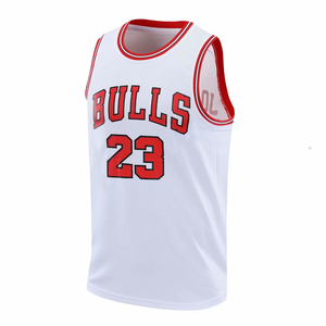 Unisex Custom Quick Dry Sleeveless 100% Polyester Basketball Jersey Crew Neck Breathable Sublimation Print Set - Product Image 6