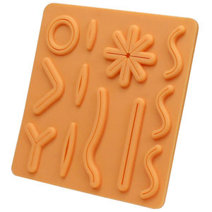 ชุดฝึกหัดเย็บแผลสำหรับนักศึกษาแพทย์ แผ่นซิลิโคนพร้อมไหมเย็บแบบกำหนดเอง ได้รับการรับรองมาตรฐาน CE รับประกันตลอดอายุการใช้งาน สำหรับการฝึกอบรมการผ่าตัด - Product Image 5