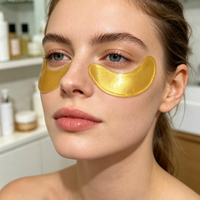 Patch oculaire en cristal naturel sûr avec logo personnalisé OEM ODM