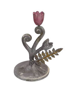 Portavelas de aluminio para decoración del hogar para mesa de jardín para el hogar de la boda, portavelas con forma de tortuga de decoración antiguo - Product Image 2