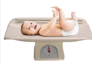 เครื่องชั่งน้ำหนักแบบแอนะล็อกสำหรับเด็กทารก,น้ำหนักเด็กทารกแบบกลไกและขนาดการวัดความยาวไม่เกิน10กก. - Product Image 3