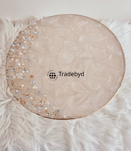 <b>Resin</b> Cake Stand with Glossy Finish for Wedding Home and Event Decor Tradebyd - Product Image 3
