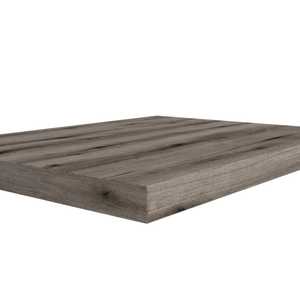 ท็อปตู้ห้องน้ำไม้โอ๊คฟอสซิลขนาด 60 ซม. พร้อมอ่างล้างหน้า ดีไซน์หรูหรา - Product Image 2