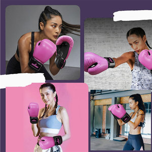 Guantes de Boxeo Premium con Diseño de Acolchado Duradero y Soporte Cómodo para la Muñeca, con Acolchado Absorbente de Impactos - Product Image 6