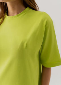 T-shirt décontracté d'été pour femme 2026 de haute qualité en coton et fibre de bambou, respirant, séchage rapide, anti-rétrécissement, broderie de logo - Product Image 4