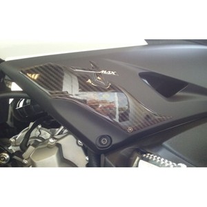 2 Adesivi 3D per Protezione Area Piedi per Scooter X MAX Yamaha XMAX 300, Accessori Compatibili per Moto - Product Image 3