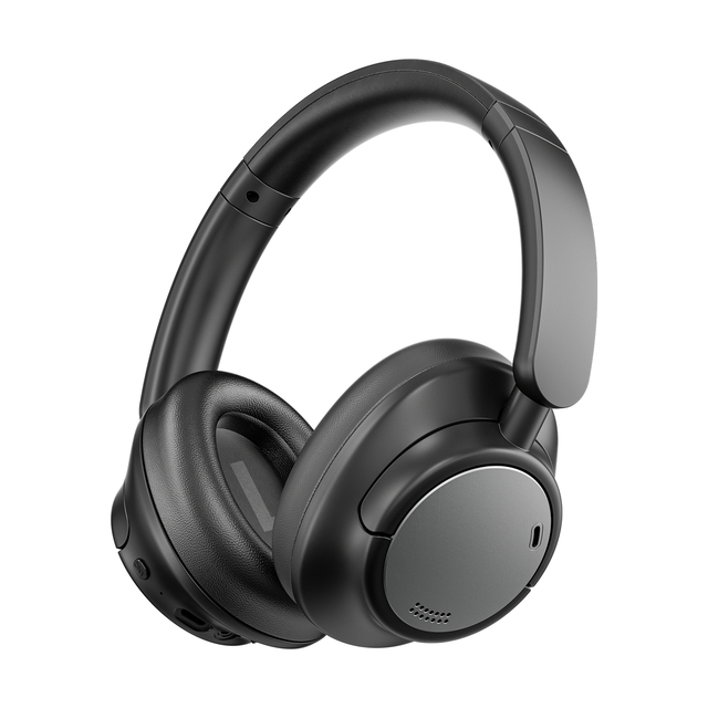 Over-Ear HI-FI Wireless Headphones Noise Cancelling ANC Game Music Bass Stereo Earphone With Mic 3.5mm Audio Cable Low Latency