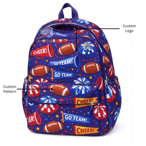 Multi-Functional Custom All over Print Cheerleading Spacious Backpack School Bag & Dance Practice Bag For Teens - Product Image 4