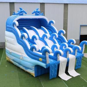 Động vật theo chủ đề voi Inflatable lâu đài PVC Made Bounce House khóa học trở ngại leo tường phiêu lưu công viên Home Playhouse - Product Image 6