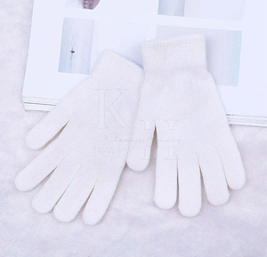Standard Fit Knitted Cotton <b>Gloves</b> with Flexible Knit and Seamless <b>Fingers</b> for General Purpose Work Heavy Duty Cotton <b>Gloves</b> - Product Image 6