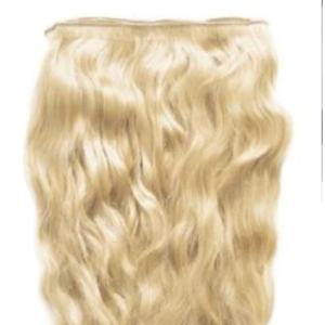 Extensions de cheveux naturels lisses, 30 pouces, avec clips, Look poils humains, couleur Blonde 613, emballage de qualité supérieure - Product Image 6