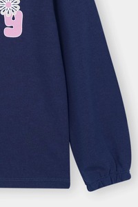 เสื้อสเวตเตอร์คอกลมของผู้หญิงผ้าคอตตอนเสื้อลำลองพิมพ์ลายเสื้อสวมหัวแฟชั่นสำหรับฤดูหนาว - Product Image 2