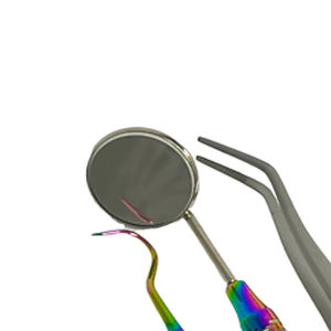 Ensemble dentaire réutilisable de base pour étudiants, instruments chirurgicaux en acier inoxydable, certification CE classe I, garantie à vie - Product Image 2