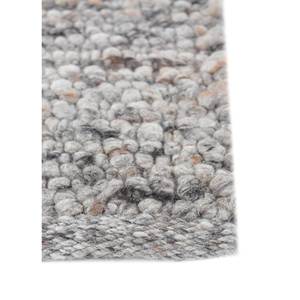 Alfombra de Lana Hecha a Mano Contour Blue, Diseño Rectangular Clásico para Sala de Estar, Entrada, Pasillo, 10 mm de Grosor, Abstracta, Phjw-03 - Product Image 4