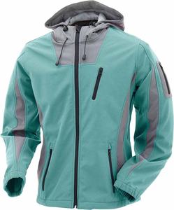 Camisa de pesca Softshell de algodón de Color sólido de talla grande Anti-UV 50 + secado rápido 100% poliéster invierno senderismo al aire libre con capucha - Product Image 3