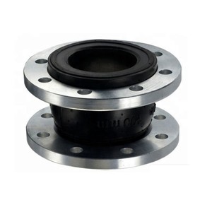KEFA PN16 DN350-Joint de dilatation en caoutchouc à bride à sphère unique, acier inoxydable au carbone, traitement de surface lisse EPDM NBR CR, 14 pouces - Product Image 3
