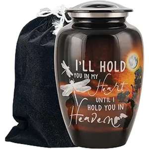 Urna de diseño de mariposa de Metal grande hecha a mano al por mayor de fábrica directa, urna de cremación decorativa conmemorativa moderna, cenizas - Product Image 2