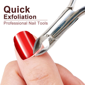 Pince à cuticules professionnelle en acier inoxydable, coupe-ongles pour ongles et ongles d'orteils - Product Image 4