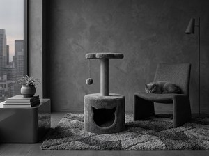 Grey Evening Cloud Shelter <b>for</b> Your Royal <b>Cat</b> - Product Image 5