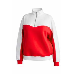 Ensembles de survêtements unisexes personnalisés OEM avec fermeture éclair, 100 % coton, respirant, polaire d'hiver, chemise de haute qualité, vêtements de sport décontractés, logo - Product Image 1