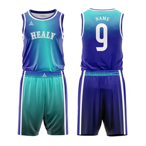 Maillot de basket-ball personnalisé pour club, impression numérique, 100% polyester, sans manches, service OEM, confortable, durable, respirant - Product Image 1