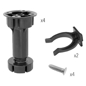 Pata de Mesa Ajustable en Altura de 100 a 130 mm - Product Image 1