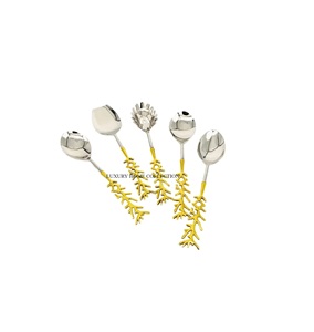 Ensemble de couverts en métal de qualité supérieure pour les occasions de dîner formelles, avec un design élégant et moderne, en acier inoxydable durable - Product Image 2