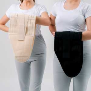 Corset post-partum avec double os de soutien Fleksible et flexibilité complète réglable pour un confort toute la journée - Product Image 2