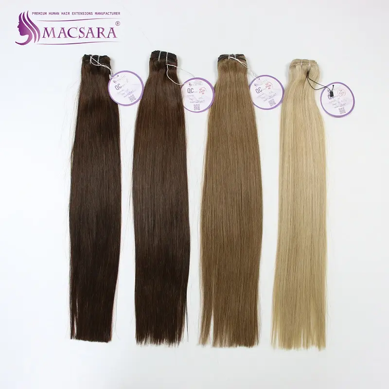 Cabelo natural sem processado weft vietnamita virgem o cabelo superior mais moda penteado do cabelo humano oem