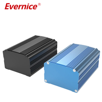 Boîtier en aluminium anodisé pour usinage CNC Boîtier d'instrument électronique en métal Boîte de jonction Boîtier PCB