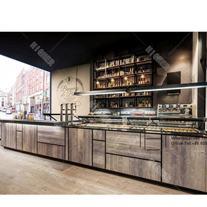 Tủ Trưng Bày Đồ Ăn Nhẹ Tùy Chỉnh Tủ Trưng Bày Thức Ăn Bằng Kính Quầy Trưng Bày Kem - Product Image 1