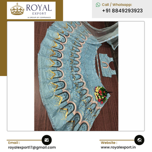 Meilleures ventes Créateur de mode de luxe Lehenga Choli Tenue de mariage en filet doux pour femmes Assez lourde avec séquence Travail Soie - Product Image 6