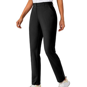 Pantalón de Golf de Corte Holgado para Mujer, con Logotipo Personalizado, Talla y Estampado a Medida, Transpirable, de Uso Diario, Tejido Elástico - Product Image 3