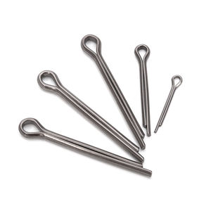 สลักล็อคแบบสปริง DIN94 <span class=keywords><strong>ISO1234</strong></span> SS304 สำหรับยึดผม แบบล็อคเร็ว  ขนาดเมตริกและนิ้ว  ตัวล็อคเพื่อความปลอดภัย - Product Image 2