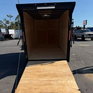 Clean modern look 6x12 Enclosed <b>Cargo</b> <b>Trailer</b> For Sale - Product Image 1