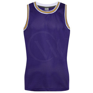 Vente en gros directe d'usine, ensembles de maillots de basket-ball unisexes pour adultes les plus populaires, respirants, à séchage rapide, 100% polyester, logo personnalisé - Product Image 1
