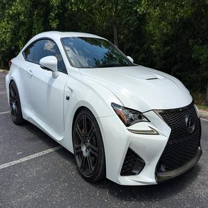 ¡Oferta Imperdible! Lexus RC F V8 2017 Súper Limpio, Tracción Trasera, Paquete Premium, Coupé de Lujo Ultra Blanco - Product Image 1