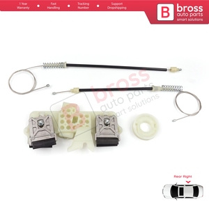 BWR5333 Power Window Regulator Repair Set Rear Right for Fiesta MK6 CB1 CCN JA8 JR8 2008-2017 4/5 Door 1567309 - Product Image 2