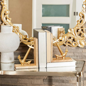 Vente chaude Serre-livres en bois naturel de haute qualité Porte-livre décoratif pour la maison Premium Book Support Accents Supply à vendre - Product Image 6