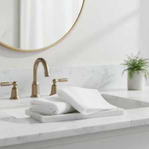 Serviette de bain et de visage de qualité supérieure pour hôtel, 50x70 cm, 100% coton, haute absorption, fabrication turque - Product Image 5