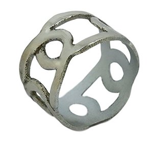 Polished Brass Napkin Ring With Light Weight Handmade Napkin Ring for Your Dinning Table & Wedding Parties Its Modern Style - Product Image 1