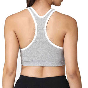 Sujetador Deportivo sin Tirantes para Mujer de Marca Propia con Logotipo Frontal, Soporte Ligero, Secado Rápido y Tejido Transpirable para Fitness - Product Image 4