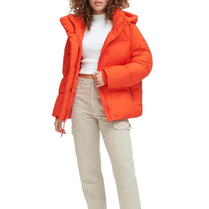 Newest Style Long Sleeve <b>Stand</b> Collar Knitted Breathable Women Puffer Jackets 2025 Casual Trendy Winter - Product Image 6