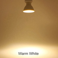 Ampoule LED GU10, culot de lampe, base dimmable, 7W, 220V, projecteur LED MR16 GU5.3, angle de faisceau de 24 degrés, IRC élevé 80, moderne, léger